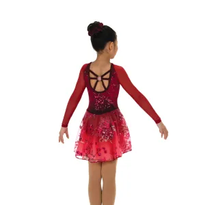 618 Figure Skating Sequins in Sherry Dress