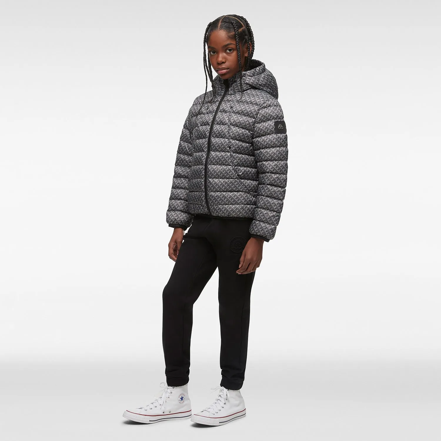 Air Down Jacket - Grey Print