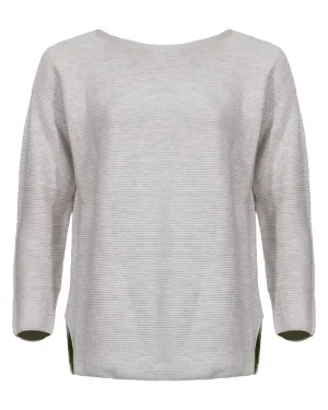 Bateau Neck Knit Tunic
