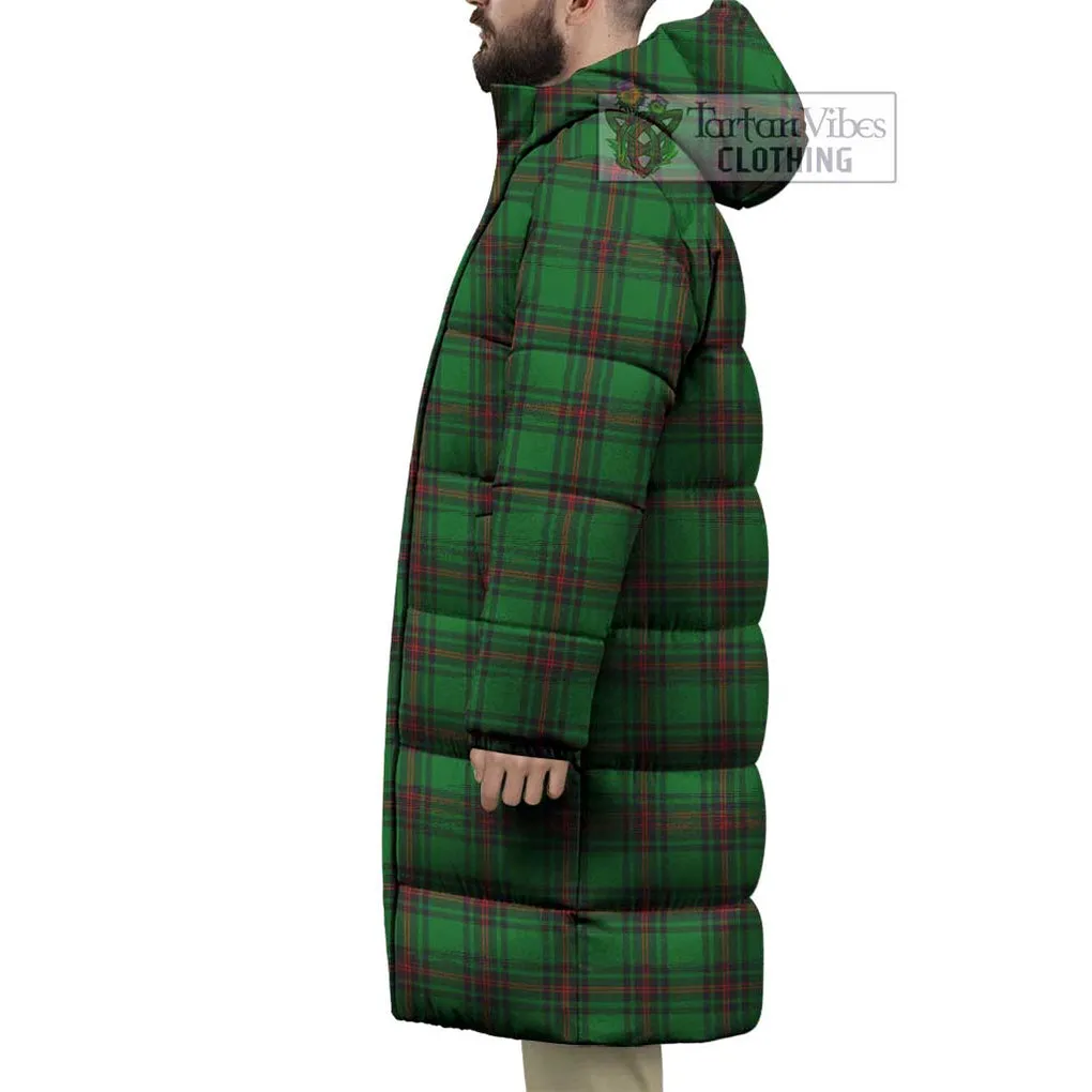 Beveridge Tartan Long Down Jacket