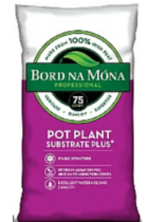 Board Na Mona 75 litres Pot Plant Substrate Plus  Irish Peat Moss