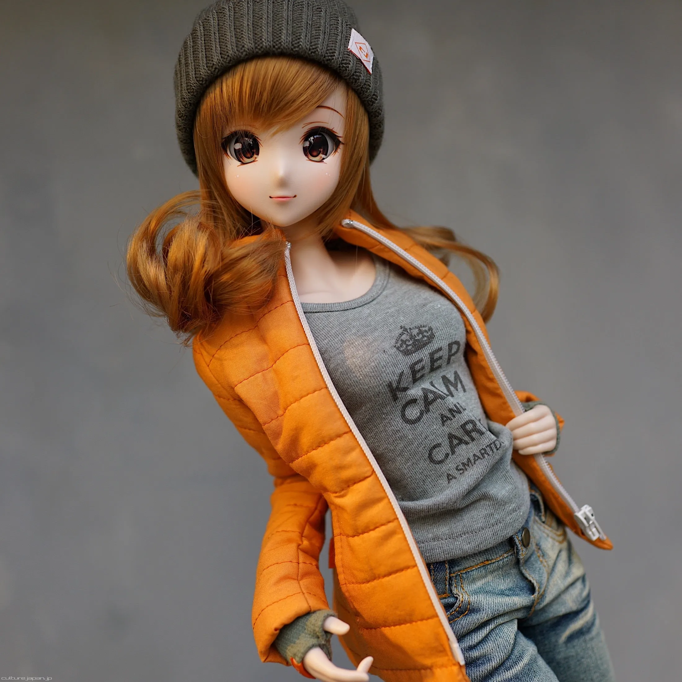 Down Jacket (Tangerine)