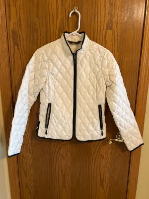 Eddie Bauer white down light jacket - size Clothes XS