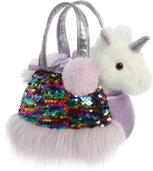 Fancy Pals Shimmers Rainbow Unicorn Pet Carrier