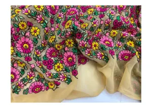 Floral Masterpiece - Embroidered Georgette