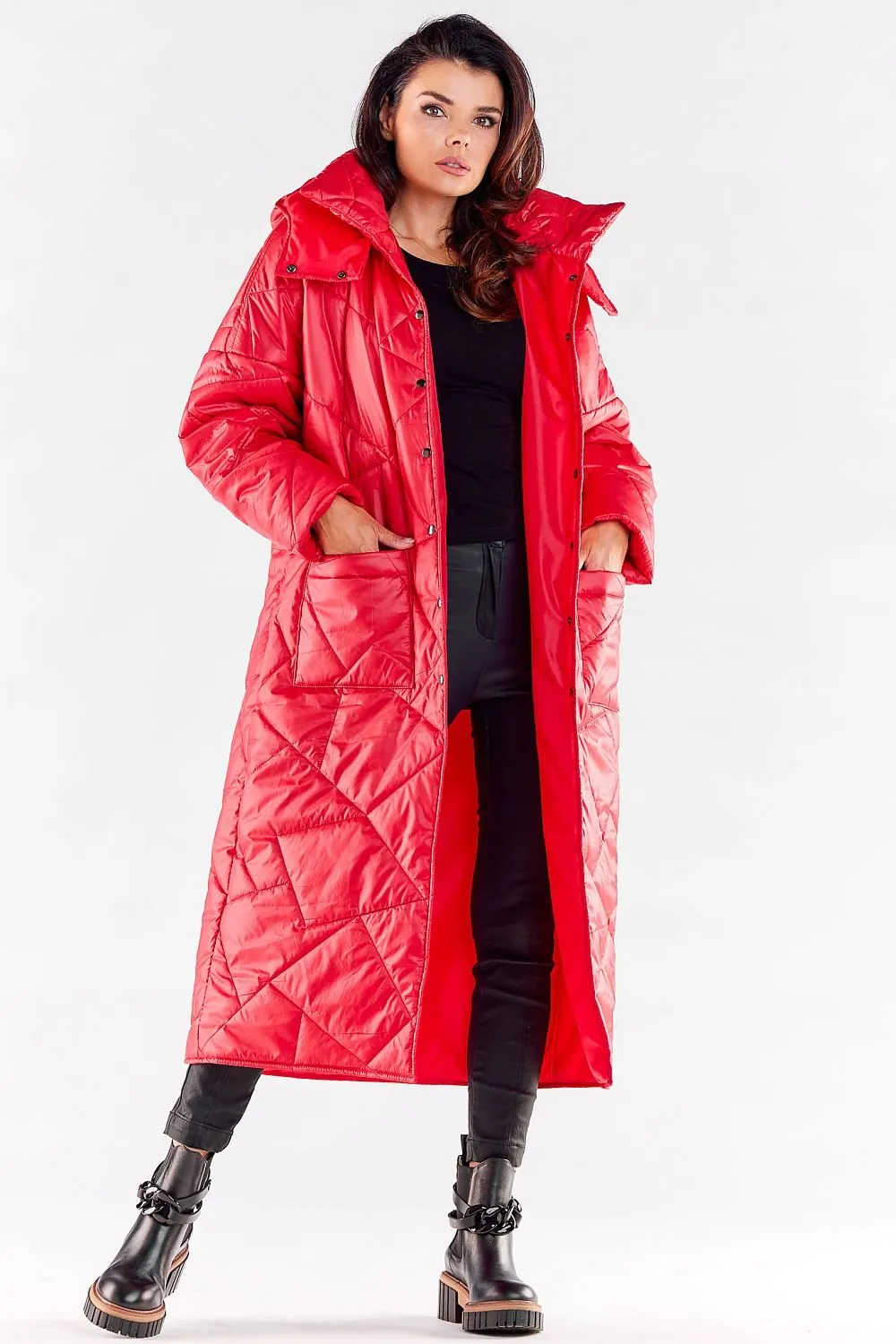 Fully Lined Full Length Quilt Coat