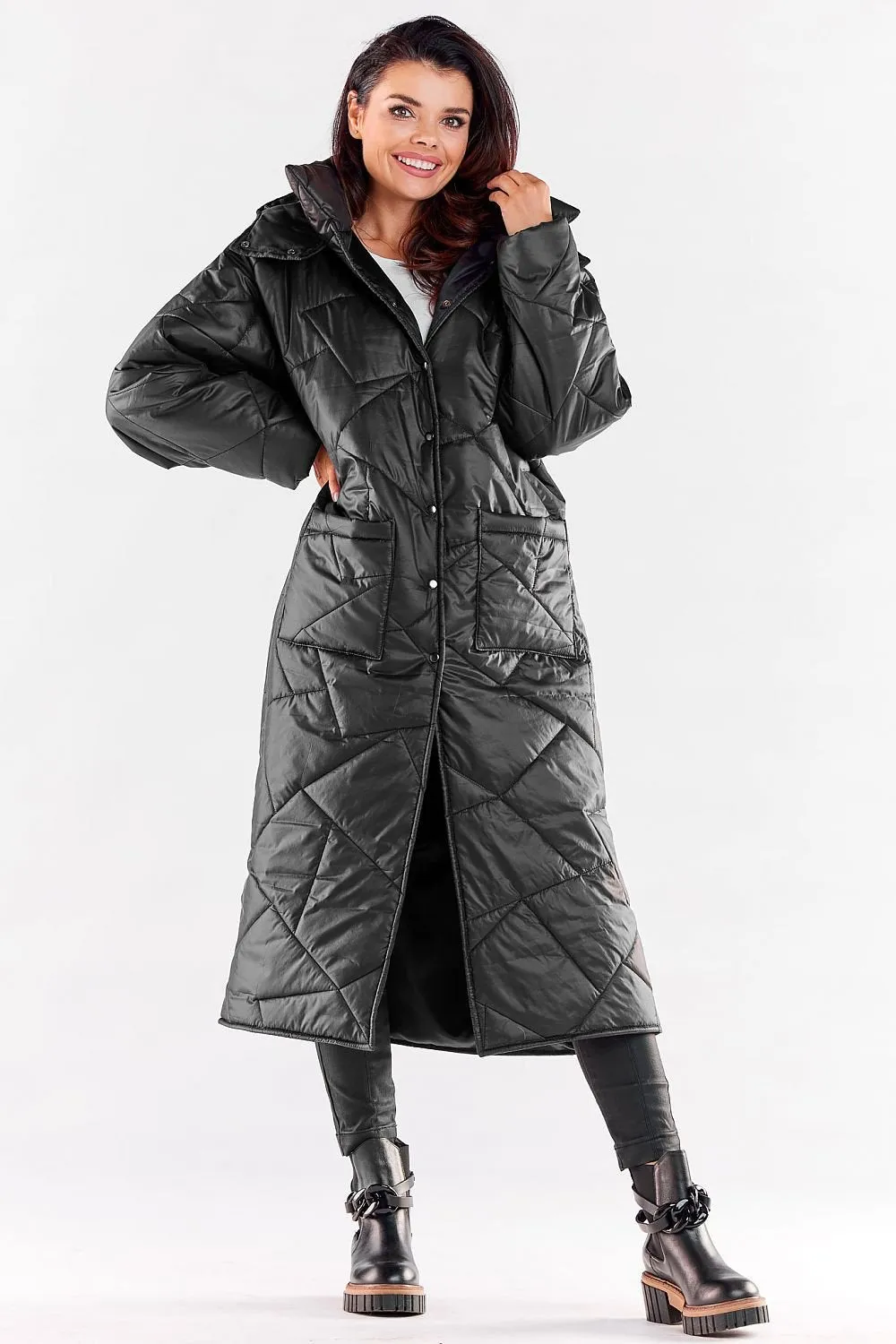 Fully Lined Full Length Quilt Coat