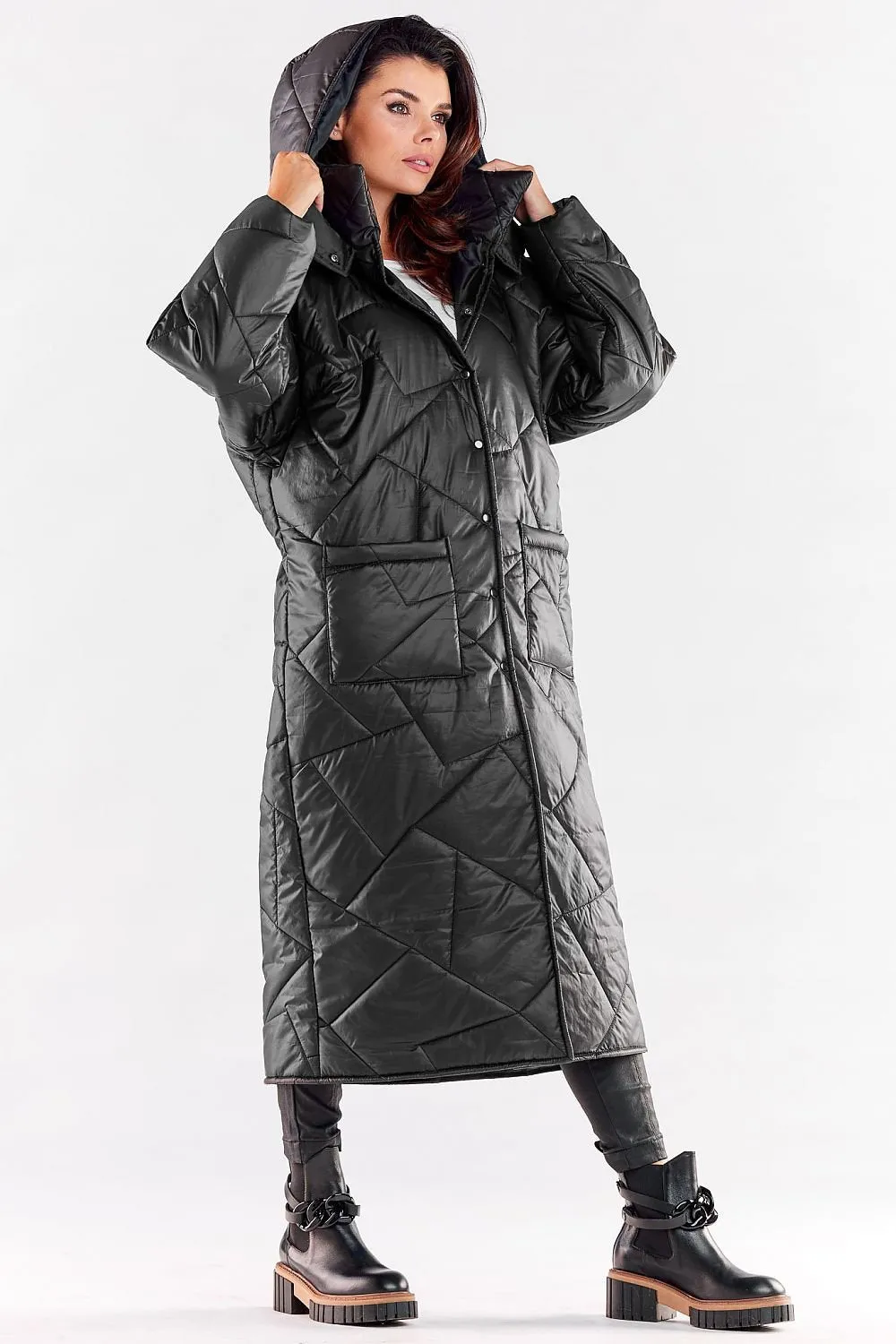 Fully Lined Full Length Quilt Coat