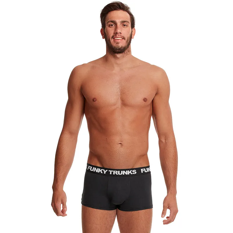 Funky Trunks - Black Attack - Mens Underwear Trunks
