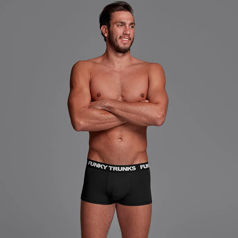 Funky Trunks - Black Attack - Mens Underwear Trunks