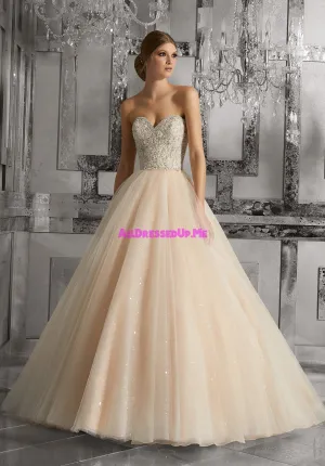 Last Dress In Store; Size: 14, Color: Ivory/Nude | Morilee - Mystique - 8175