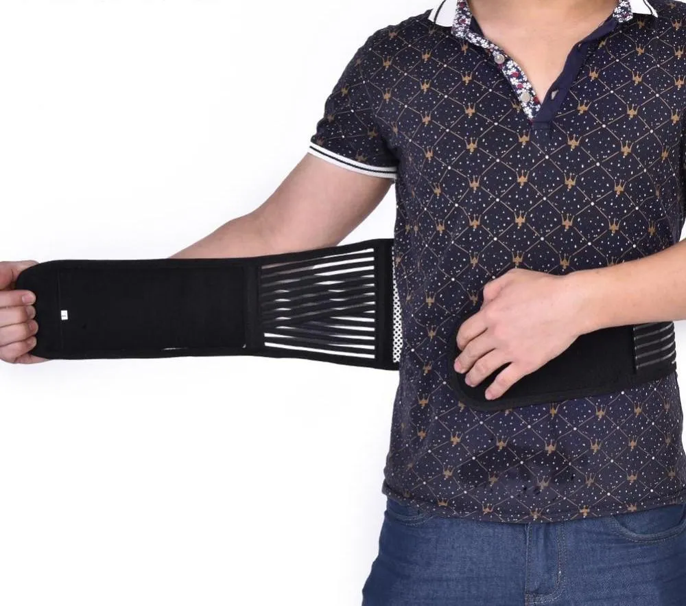 Men's Magnetic Therapy Self Heating Back Brace