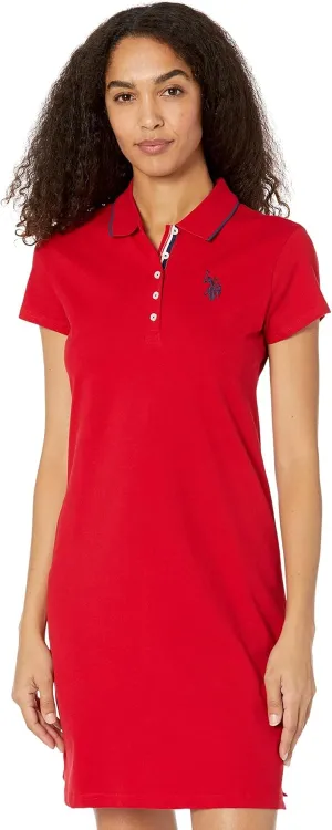 Polo Dress with Tipped Design by U.S. Polo Assn.