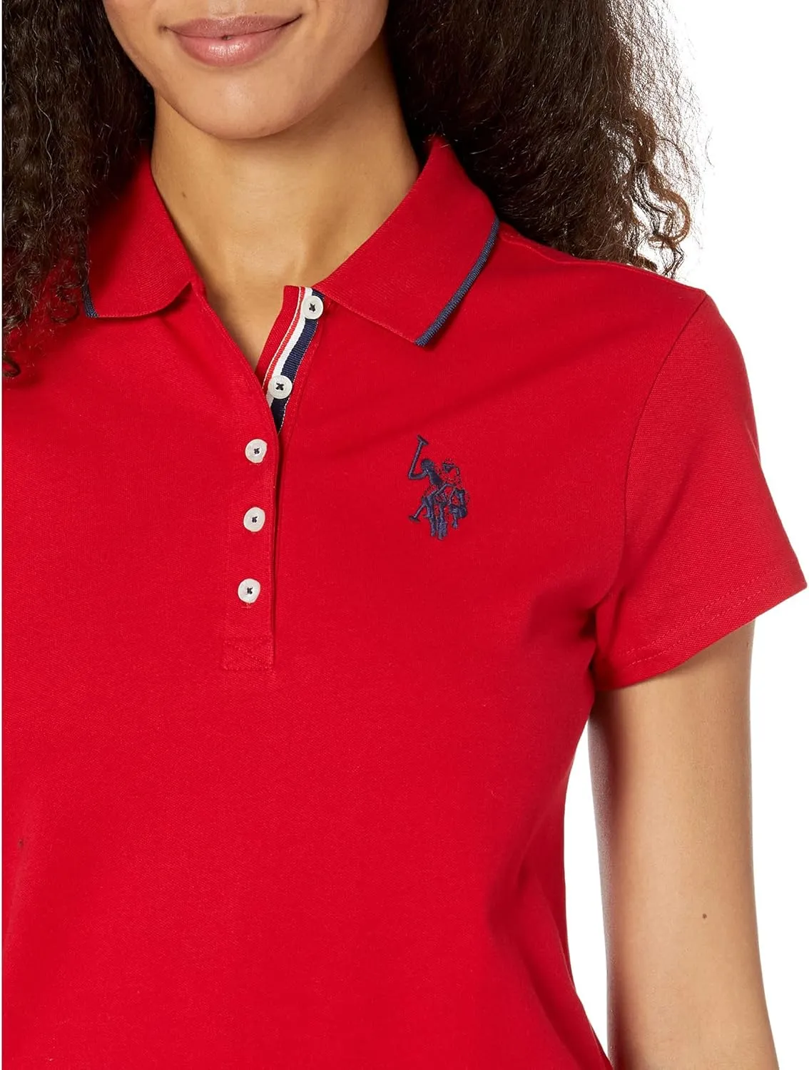 Polo Dress with Tipped Design by U.S. Polo Assn.