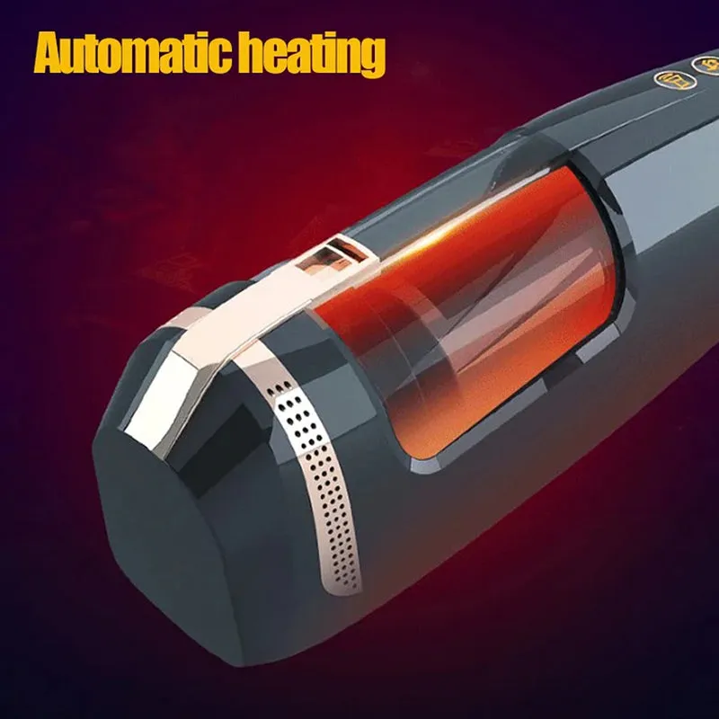 Sensatease - 6-Frequency Thrusting Self-Heating Male Aircraft Cup