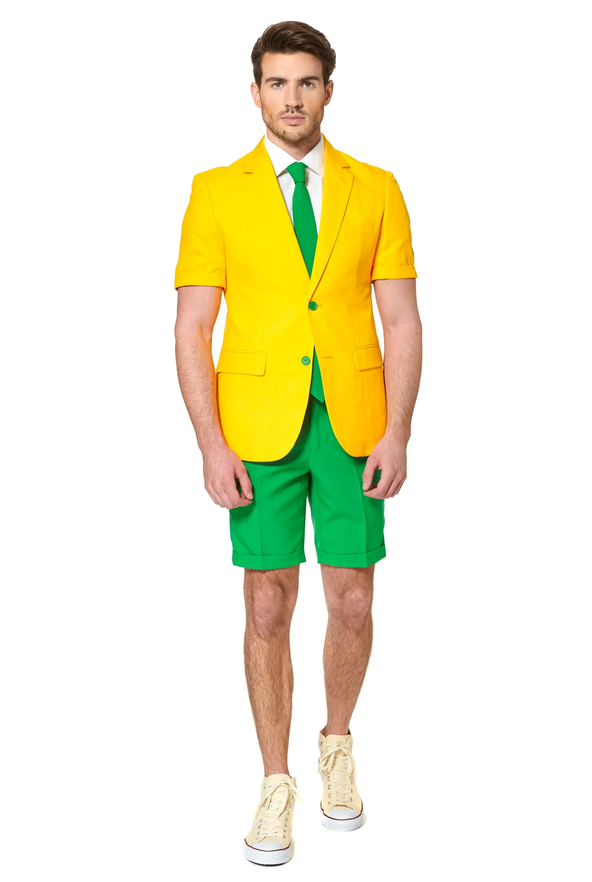 SUMMER Green and Gold Tux or Suit