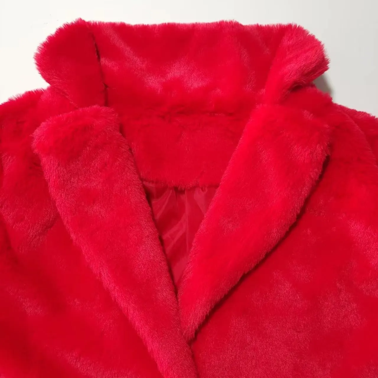 TOPONSKY Womens Winter Warm Lapel Faux Fur With Inner Lining & Buttons Coats