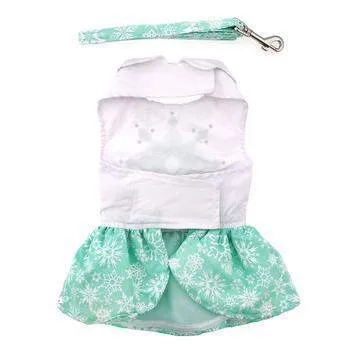 Turquoise Crystal Dress